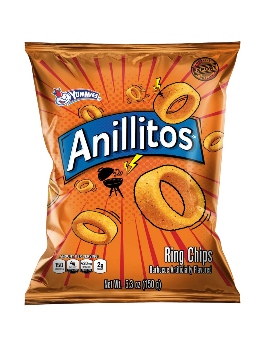 Yummies Anillitos de Papas sabor BBQ