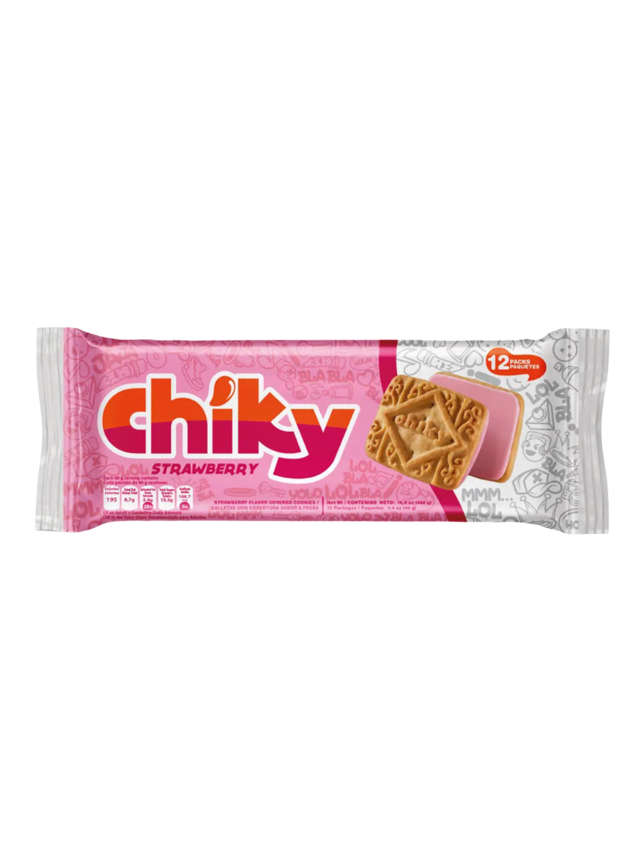 Chiky Galletas sabor Fresa 