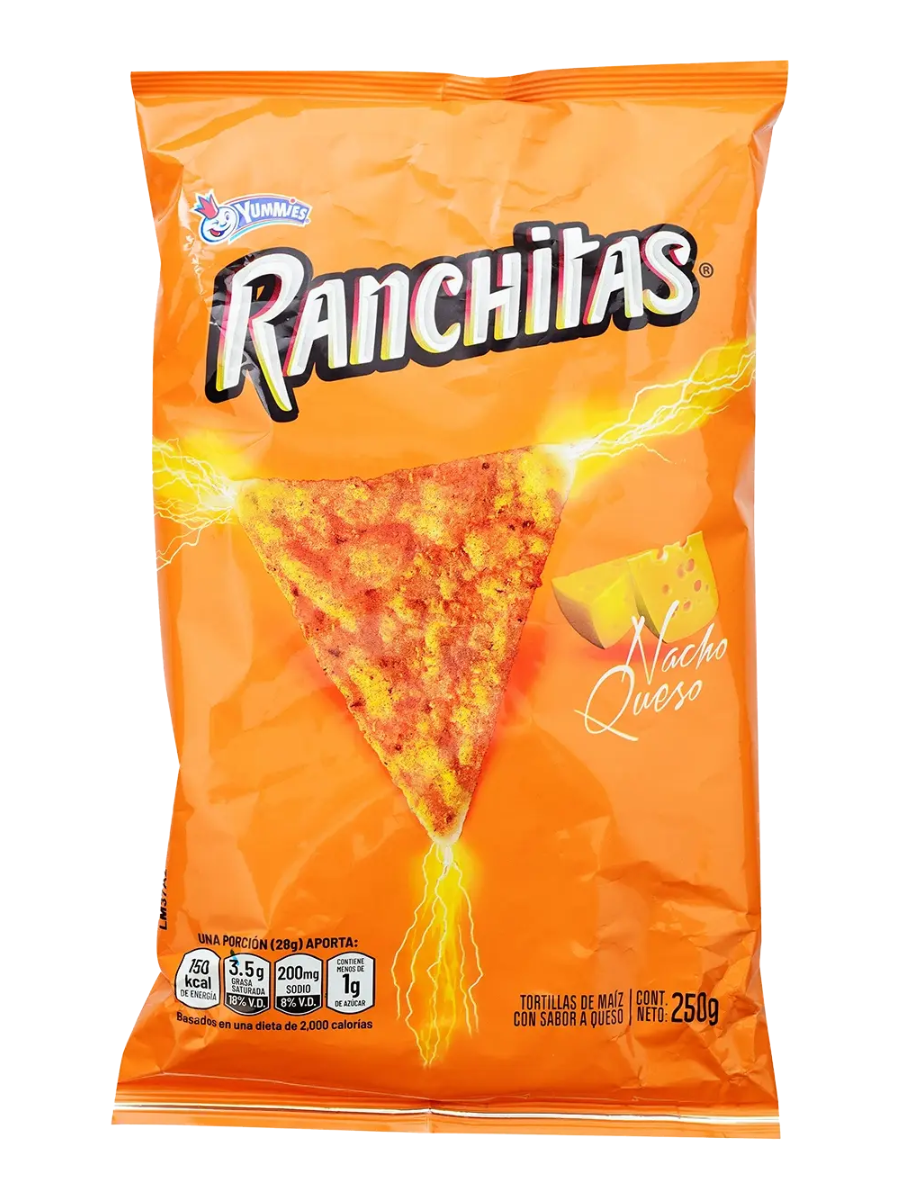 Yummies Ranchitas Nacho Queso 